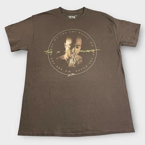 2PAC TUPAC Maglietta Grafica Preghiera Adulto Taglia X-Large - Foto 1 di 7