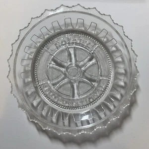 Piatto coppa coppia punti usato Rotary International Osterville trasparente U44 - Foto 1 di 4
