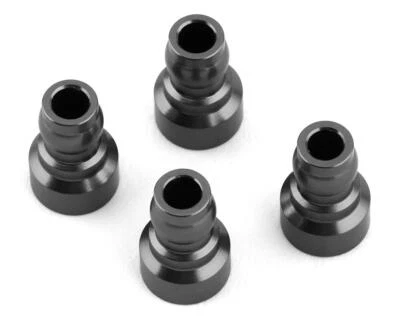 ST Racing Concepts DR10 Aluminum Upper Shock Mount Bushing (4) (Gun Metal) - Image 1 of 2