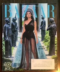 HARPER'S BAZAAR~OCT 2019-DEMI MOORE-BE YOUR BEST AT EVERY AGE~COMPLETE MAGAZINE - Foto 1 di 1