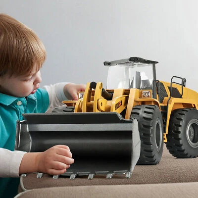 HUINA 583 1:14  RC Bulldozer Ferngesteuerter Alloy Bagger LKW Radlader 2.4GHZ - Bild 1 von 4