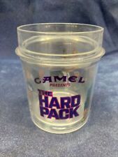 1991 VTG Joe Camel Presents The Hard Pack Cigarette Thermo Tumbler Cup Mug 90s