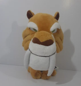 Ice Age Diego 8" Saber tooth Tiger Continental Drift Stuffed Plush Animal Toy - Picture 1 of 8