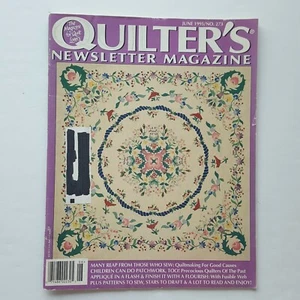 Quilter's Newsletter Magazine June 1995 Number 273 - Picture 1 of 2