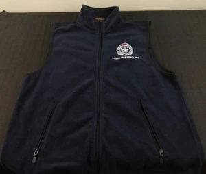 Boy Scouts of America BSA Fleece Vest Blue Medium M Polyester Youth Protection - Picture 1 of 4
