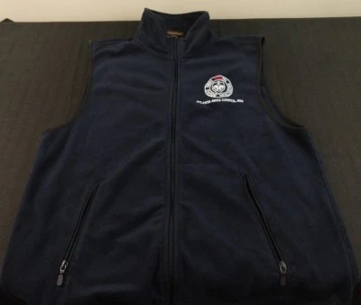 Boy Scouts of America BSA Fleece Vest Blue Medium M Polyester Youth Protection - Image 1 of 4