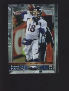 2015 TOPPS CHROME MIMI PEYTON MANNING #100 REFRACTOR - Picture 1 of 1