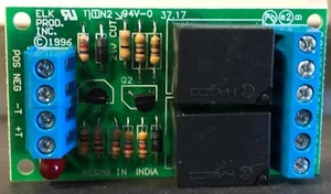 Nuevo relé sensible ELK-924 DPDT, 12/24VDC, disparador de 1,2 mA - Imagen 1 de 6