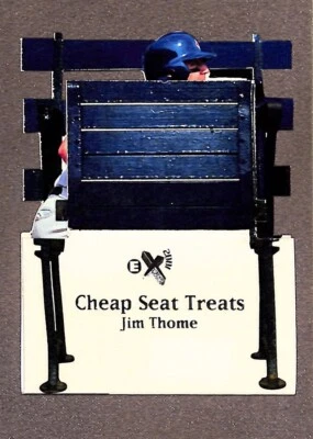 1998 Skybox EX 2001 Cheap Seat Treats #12CS Jim Thome Die Cut - Image 1 of 3