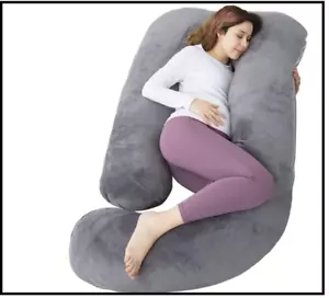 Almohada de embarazo para la maternidad y Mujeres embarazadas Cuerpo completo - Picture 1 of 5
