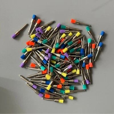 100 Pcs Dental Nylon Polishing Flat Latch Polisher Prophy Brush Disposable - Image 1 of 4