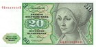 20 Deutsche Mark  2.1.1980  BRD-31a