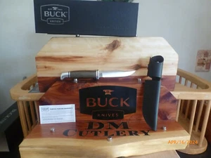 Buck 102 GRS1-B 2025 Pro Woodsman Small Fixed Blade Knife USA Leather Sheath NIB - Picture 1 of 6