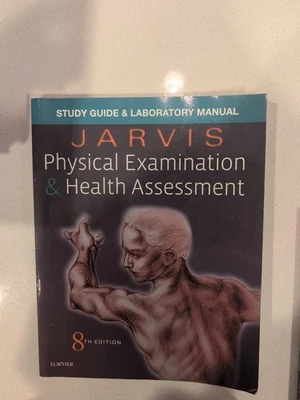 Jarvis Physical Examination & Health Assessment Study Guide 8th Edition  - Image 1 of 4