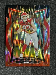 2024 Panini Select Concourse Level #97 Travis Kelce Red & Black Shock - Picture 1 of 2