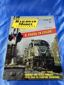 RIVISTA ARTIGIANALE MODELLINO FERROVIARIO VINTAGE SETTEMBRE 1971 - Foto 1 di 2