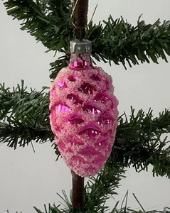 1917/25 1x alter Weihnachtsschmuck Christbaumschmuck Zapfen - Picture 1 of 2