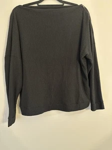 Cy Fashion Women Black Ssweater Top Size M - Picture 1 of 2