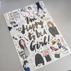 Magazine and GIRL Appendix Clear File A4 - Imagen 1 de 2