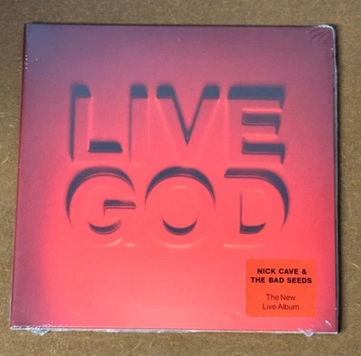 Nick Cave & The Bad Seeds "Live God" NEW 2CD 2025 Sealed ## NOW SHIPPING ## - Image 1 of 2