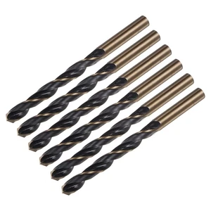 6pz Punte Trapano Torsione HSS Acciaio Alta Velocità Rivestite Nitruro Titanio 9mm - Foto 1 di 5