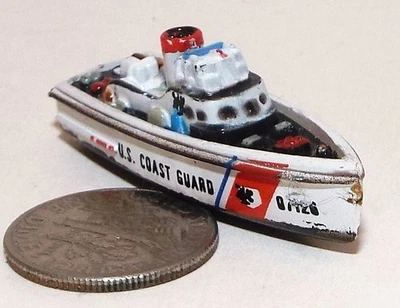 Pequeña micro máquina cortadora de plástico de la Guardia Costera de Estados Unidos No. 07126 Deluxe (USADO) Foto 1 de 4