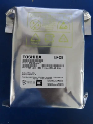 DT01ABA200V Toshiba 2TB 5700RPM SATA 6Gbps 32MB Cache (512e) 3.5-inch Hard Dr - Image 1 of 2