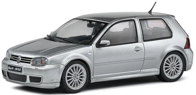 + VOLKSWAGEN VW Golf 4 R32 Modellauto silber in 1:43 Solido S4313602 - Bild 1 von 4