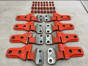 Jeep JL wrangler 4 Door Hinge Set Inner/Outer Punk'n Orange PE4 2018-2024 041509 - Picture 1 of 8