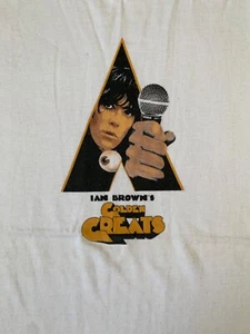 rare!!! vintage Ian Brown shirt stone roses clockwork orange verve pulp suede - Picture 1 of 3
