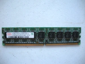 DELL POWEREDGE T105 SERVER MEMORY 512MB PC2 PC2-5300E DDR2 ECC UNBUFFERED - Picture 1 of 2