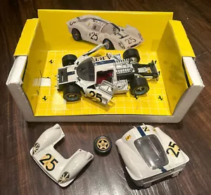 Jouef Evolution Ferrari 412 P 1:18 White #25 Rare N.A.R.T.  - Picture 1 of 14