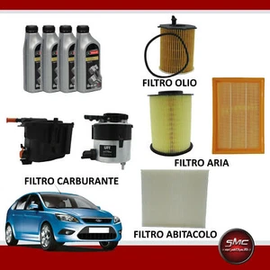 Kit Tagliando Ford Focus Ii 1.6 Tdci Dal 2005 + 4lt Castrol Magnatec 5w30 A5 - Bild 1 von 9