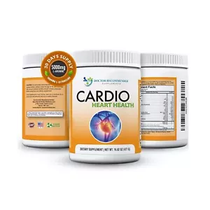 Cardio Heart Health Powder – L-Arginine Supplement 5000mg & L-Citrulline 1 - Picture 1 of 4
