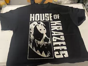 NEU HOK 2XLARGE HOUSE OF KRAZEES DENVER TOUR MERCH 2XL SHIRT WEISSE MASKE - Bild 1 von 1