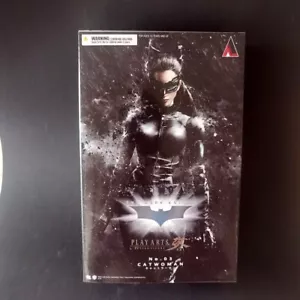 Dark Knight CATWOMAN figura PVC 21cm Play Arts Square Enix - Foto 1 di 8