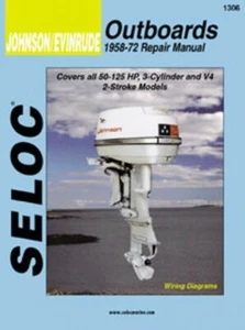Johnson Evinrude 1958-1972 3-4 Cylinder Repair Service Manual - Picture 1 of 1