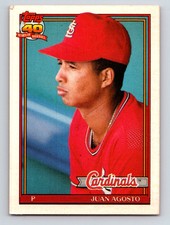 1991 Topps Traded Juan Agosto St. Louis Cardinals #1T
