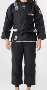 Fuji Women's Sekai 2.0 Womens BJJ Gi Black/Pink Kimono Sz. W0 NEW - Picture 1 of 4