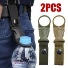 2PC Outdoor Nylon Carabiner Backpack Hanger Hook Water Bottle Clip Buckle Holder