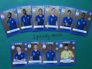 Panini Adrenalyn FIFA 365 tutti gli 11 eroi Coppa del Mondo Oro Francia Mbappe Pogba - Foto 1 di 1