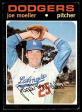1971 Topps Joe Moeller #288 Los Angeles Dodgers VG-EX
