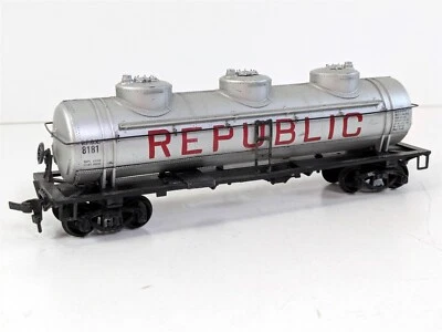 Hotco Republic 3 Dome Tank Car RPOX 8181HO Scale - Image 1 of 4