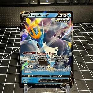 Empoleon V Pokemon Battle Styles 40/163 Card Rapid Strike Holo TCG NM Raw 2021 - Picture 1 of 6