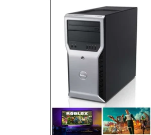 Low budget gaming PC fast Intel Xeon processor / 16 GB RAM / 256 SSD / AMD GPU - Picture 1 of 1