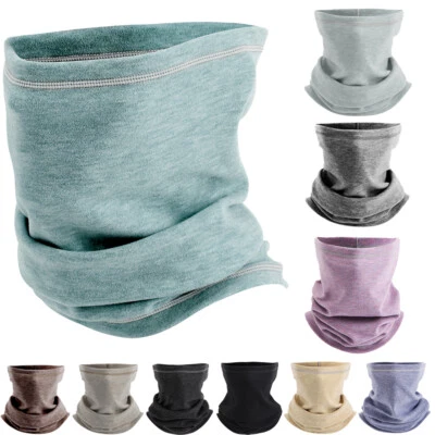Bandana cachecol bandana para homens e mulheres à prova de vento pescoço quente meia máscara facial esqui caminhada - Imagem 1 de 4