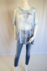 NEW $158 DIESEL T ONDA B TANK TOP WOMAN SZ Small in WHITE BLUE - Picture 1 of 8
