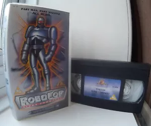 Robocop Alpha Commando - Justice Reborn (animated episodes) UK VHS Video tape - Picture 1 of 3