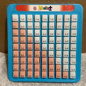 Small World Toys Math X Multiplication Table Push Reveal Answer Educational Toy - Picture 1 of 3