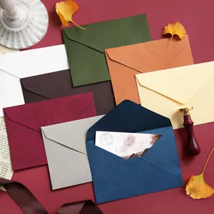 Textured Simple Envelope Paper Envelope Writting Envelope Packing Gi ε - Picture 1 of 28